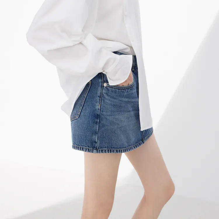 MO&CO Denim Shorts Women's-10