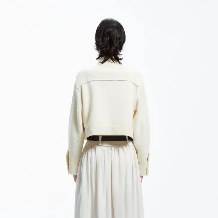 MOCO Jackets Coats Women's Ecru-2