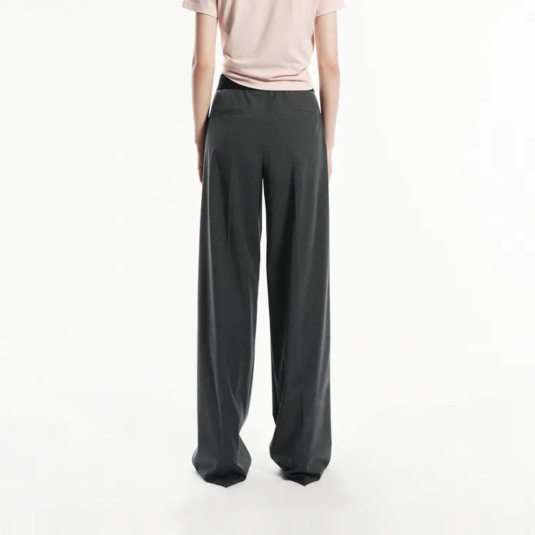MOCO Casual Pants Women's Dark Heather Gray-3