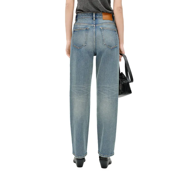 MO&CO Jeans Women's Denim Blue-1