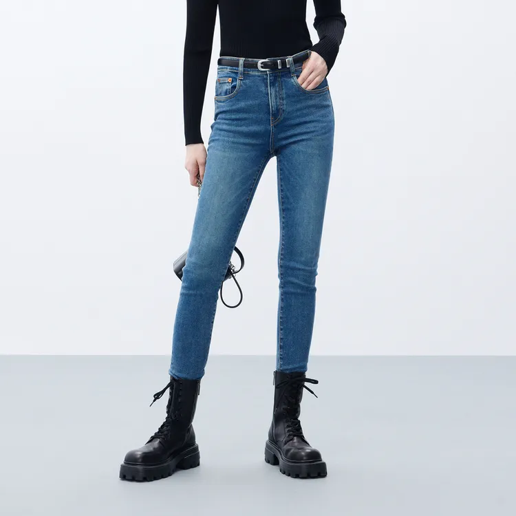 MO&CO Jeans Women's Denim Blue-2