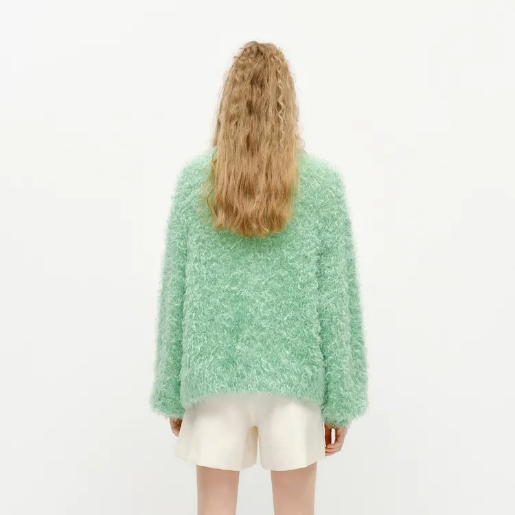 MO&CO Sweaters Women's Light Green-2