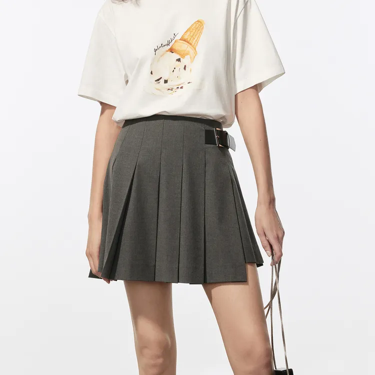 MOCO Casual Short Skirts Women's-5