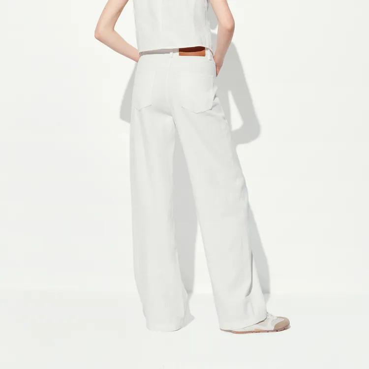 MO&CO Jeans Women's Denim White-4
