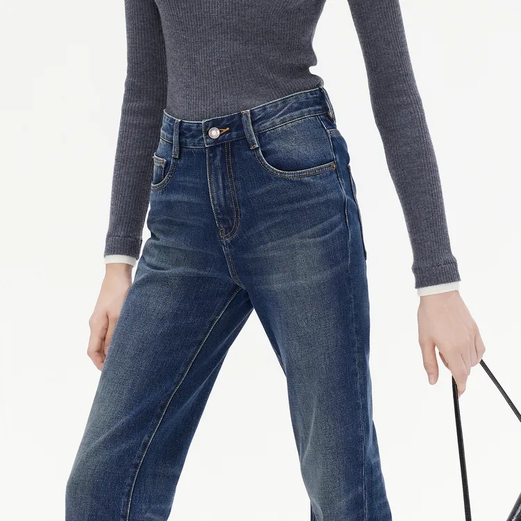 MO&CO Jeans Women's Denim Blue-3
