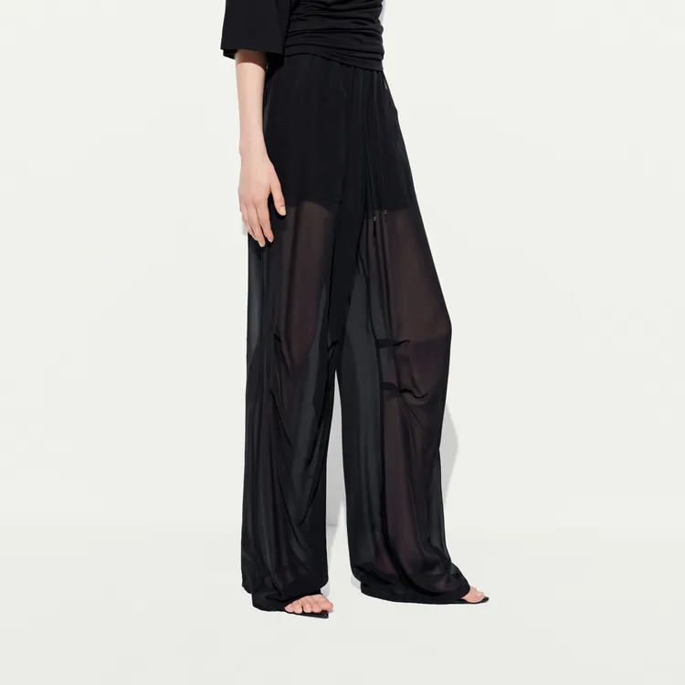 MO&CO Casual Pants Women's Black-3