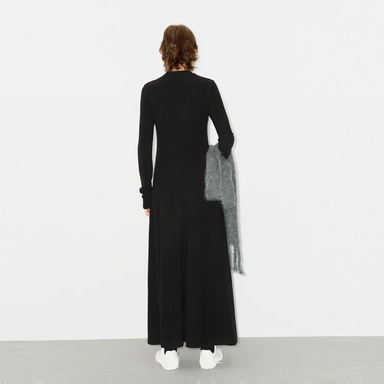 MOCO Long Sleeved Dresses Women's Black-2