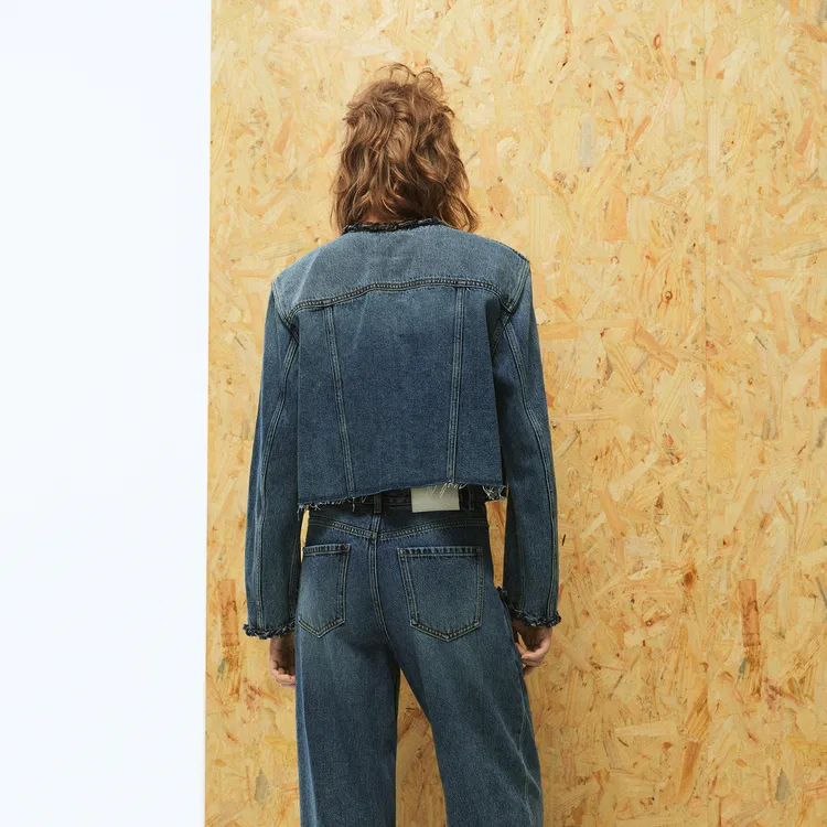 MOCO Denim Jacket Women's Denim Blue-2