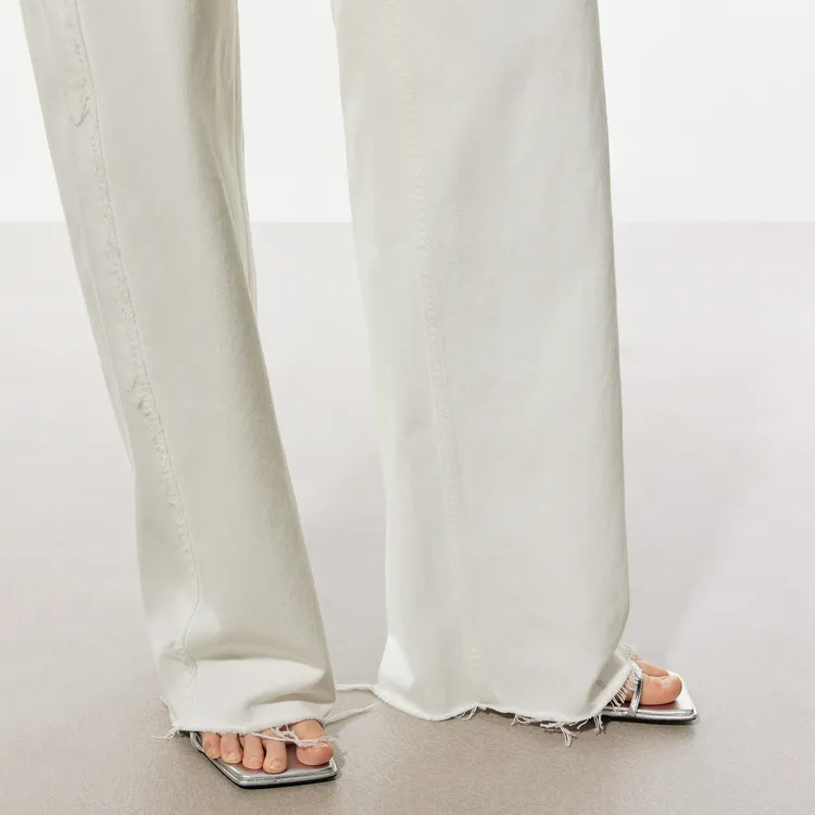 MO&CO Jeans Women's Denim White-5