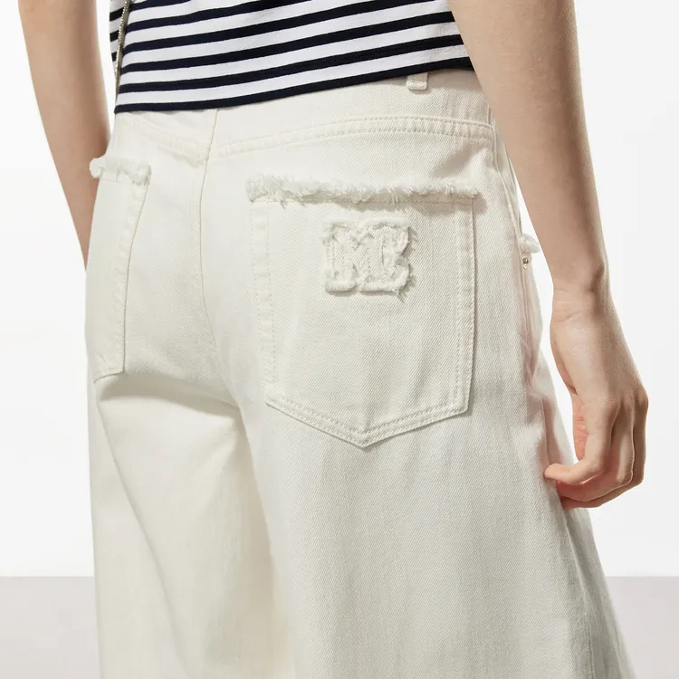 MO&CO Jeans Women's Denim White-4
