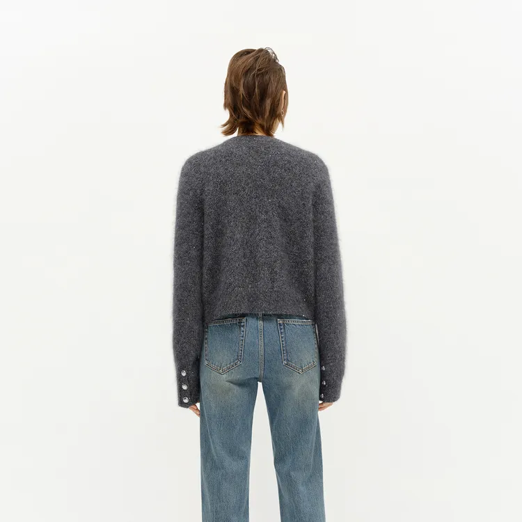 MOCO Knitwear Women's Dark Heather Gray-2