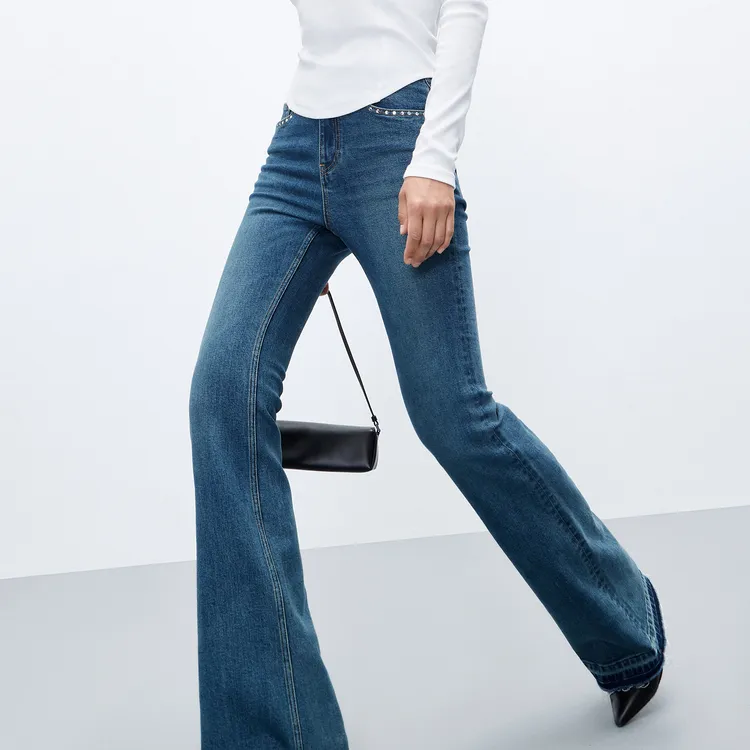 MO&CO Jeans Women's Denim Blue-5