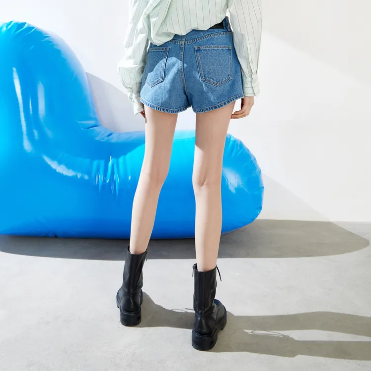 MOCO Denim Shorts Women's Denim Blue-3