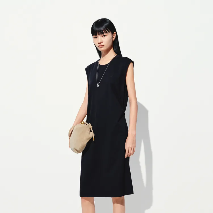 MO&CO Sleeveless Dresses Women's Black-2
