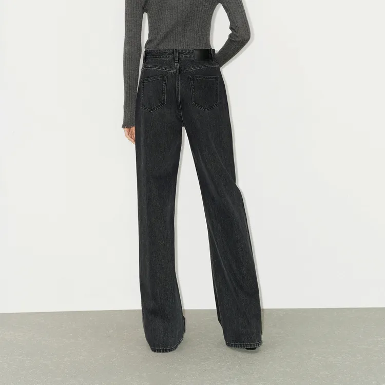 MO&CO Jeans Women's Denim Black-4