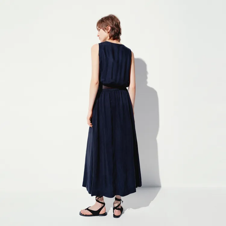 MO&CO Sleeveless Dresses Women's Dark Royal Blue-4