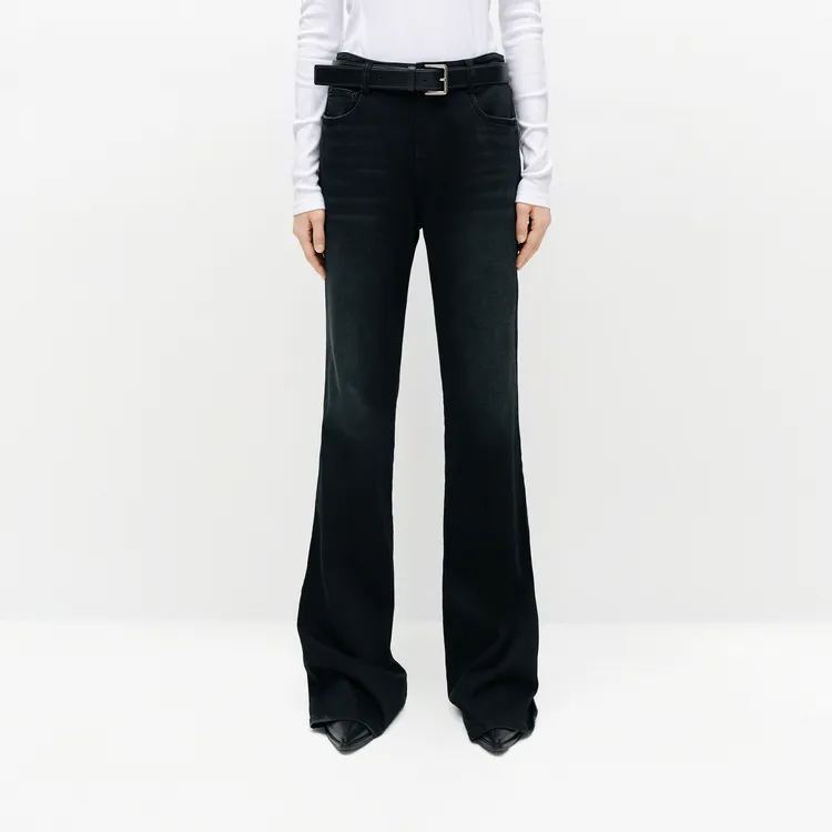 MO&CO Jeans Women's Denim Black-2