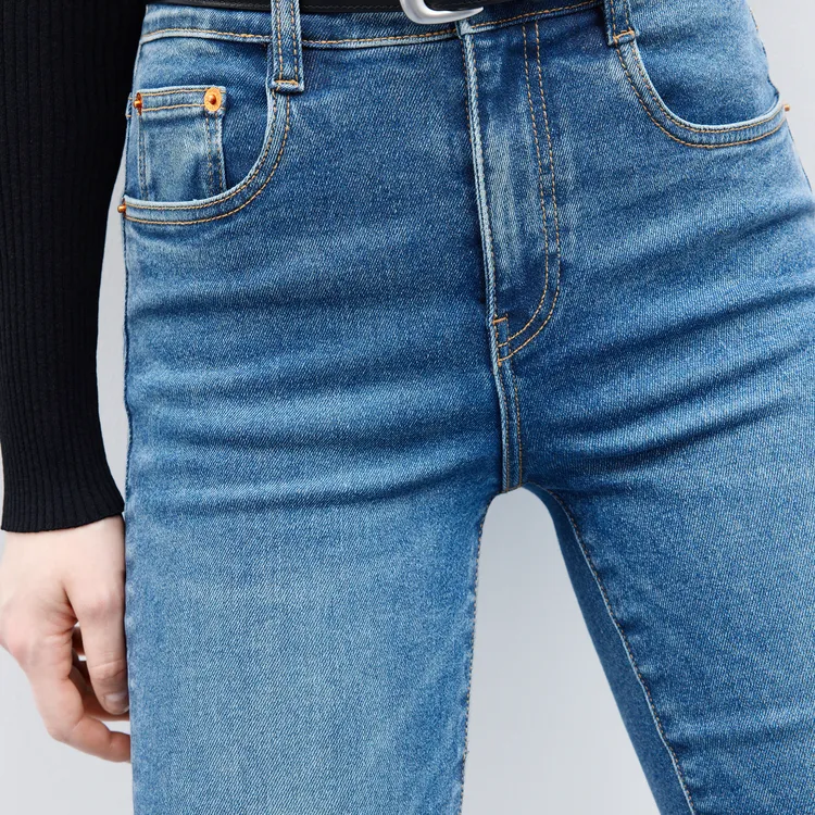 MO&CO Jeans Women's Denim Blue-4