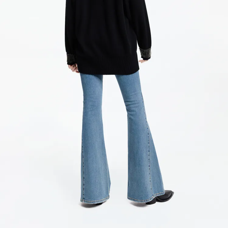 MO&CO Jeans Women's Denim Blue-4