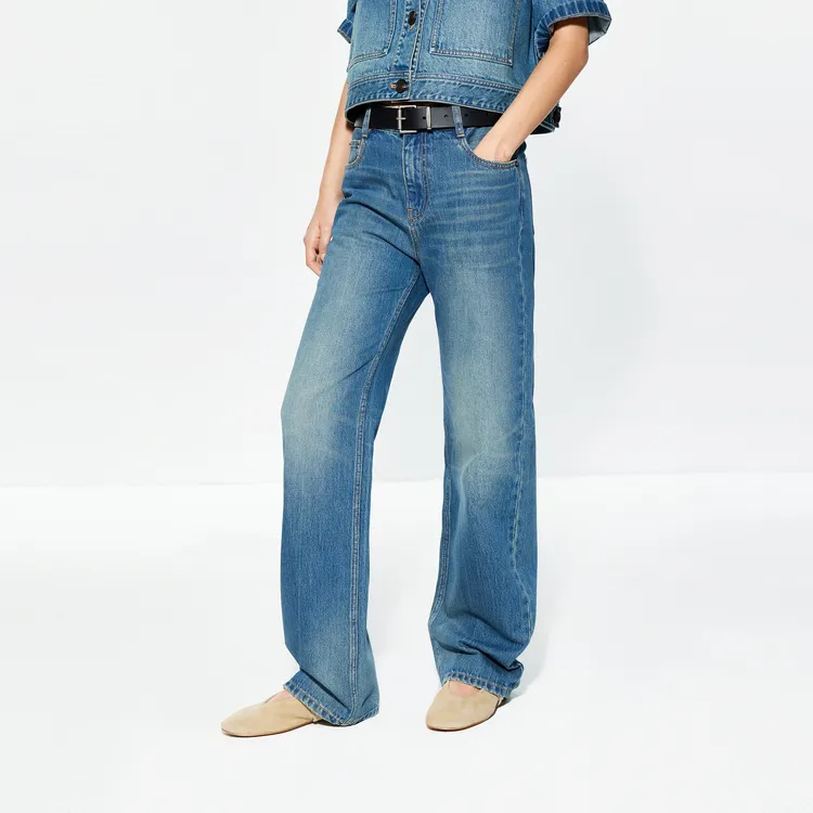 MO&CO Jeans Women's Denim Blue-5