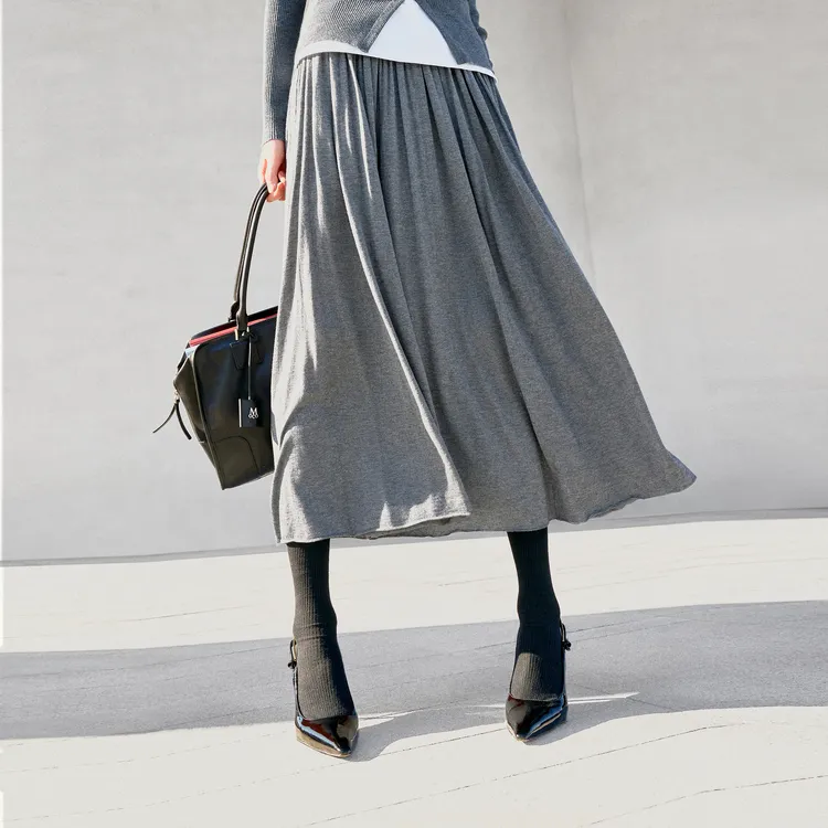 MOCO Casual Long Skirts Women's-2