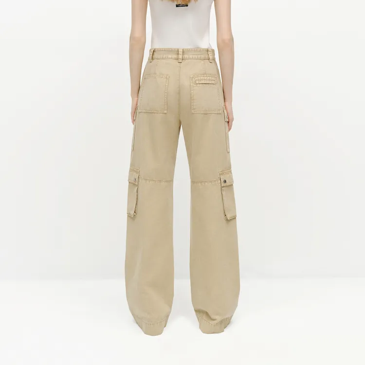 MO&CO Jeans Women's Light Khaki-3