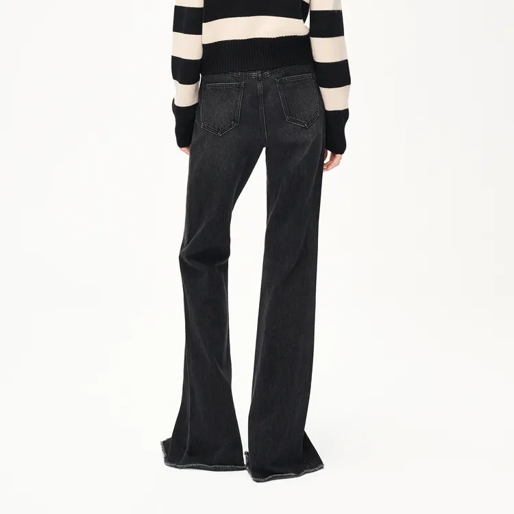MO&CO Jeans Women's Denim Black-3