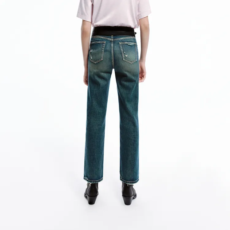 MO&CO Jeans Women's Denim Blue-2
