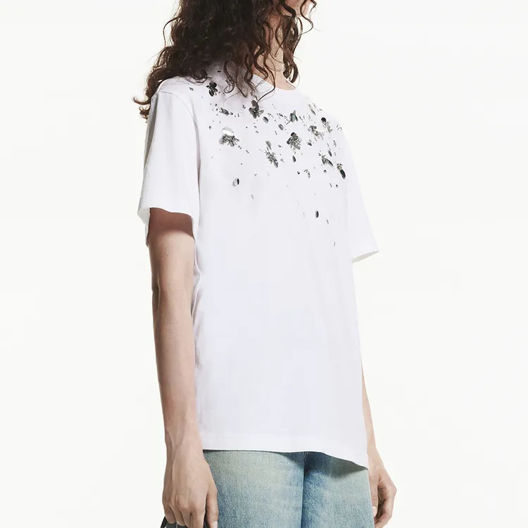 MOCO T Shirt Women's Natural White-3