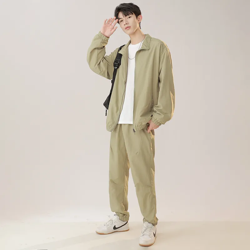 GOOSELIAR Coat, Shorts, Pants Three Piece Set Unisex-94