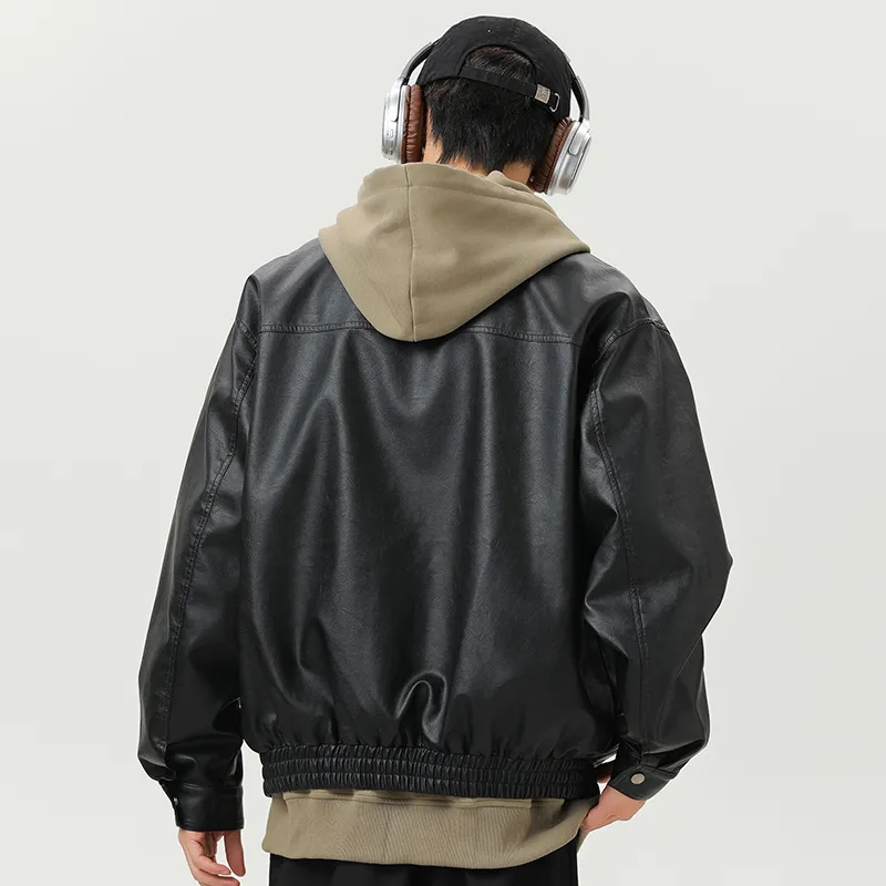 GOOSELIAR Leather Jacket Unisex-2