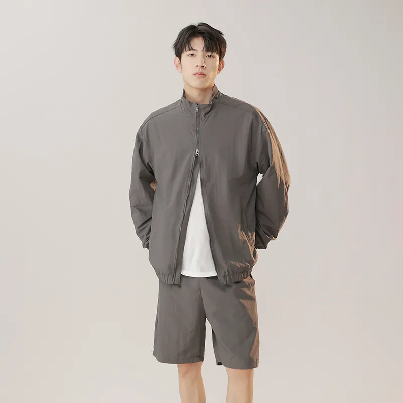 GOOSELIAR Coat, Shorts, Pants Three Piece Set Unisex-5