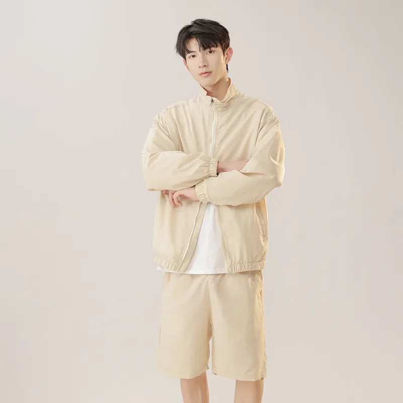 GOOSELIAR Coat, Shorts, Pants Three Piece Set Unisex-32