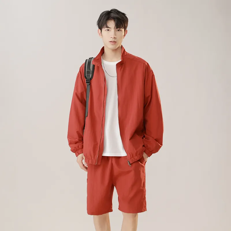 GOOSELIAR Coat, Shorts, Pants Three Piece Set Unisex-69