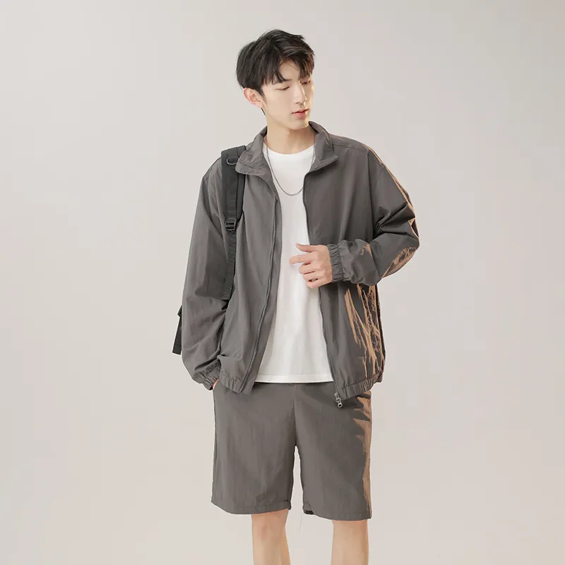 GOOSELIAR Coat, Shorts, Pants Three Piece Set Unisex-7