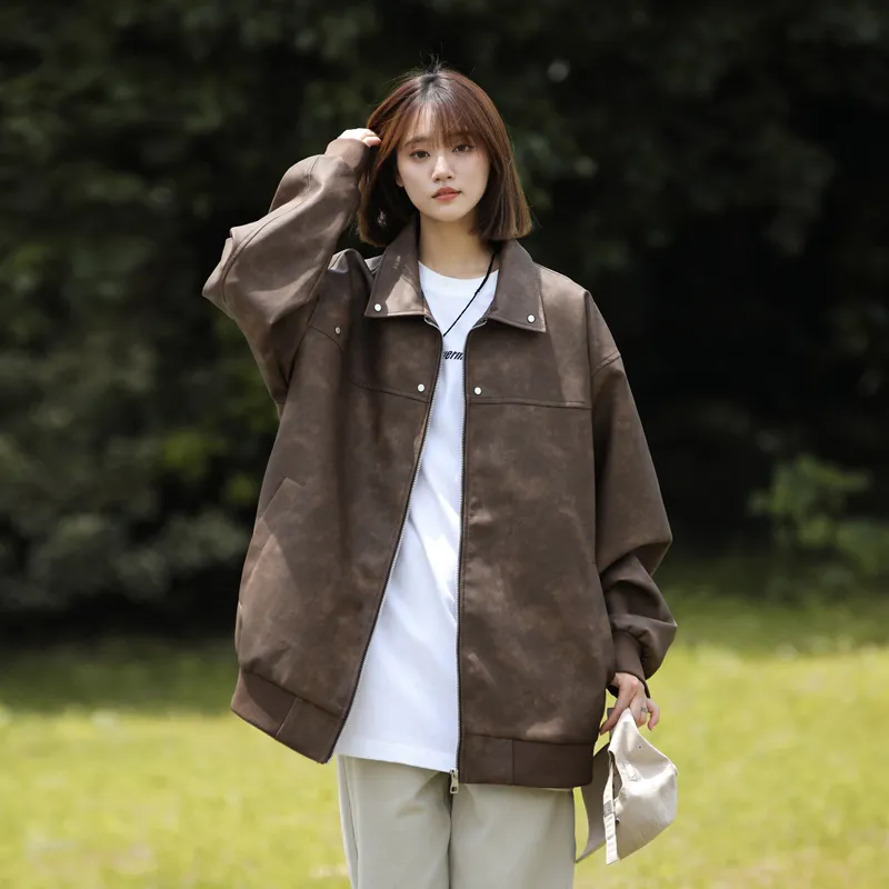 GOOSELIAR Leather Jacket Unisex-30