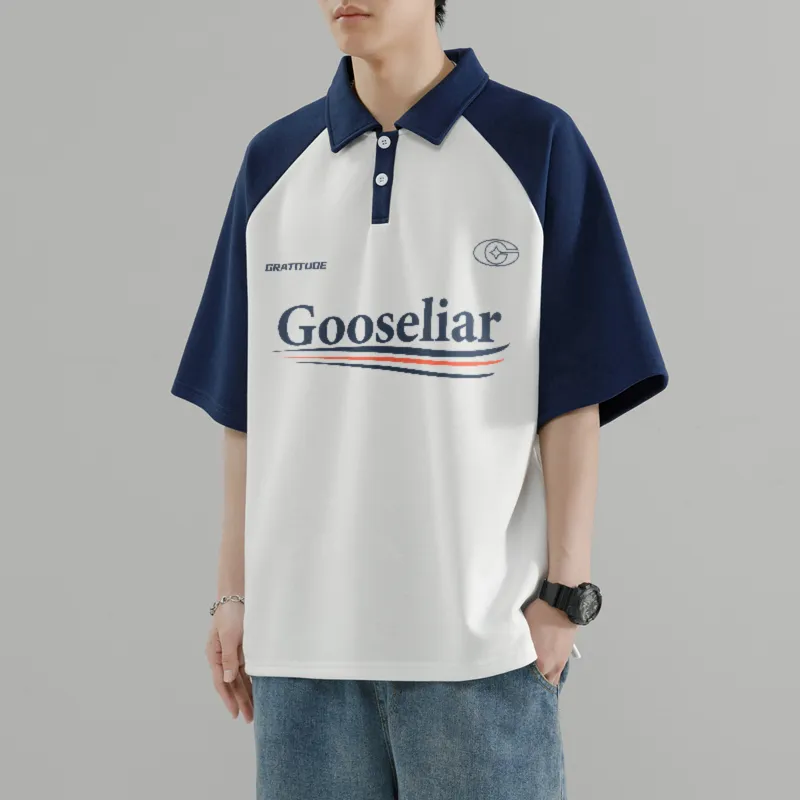 GOOSELIAR Polo Shirts Unisex-4