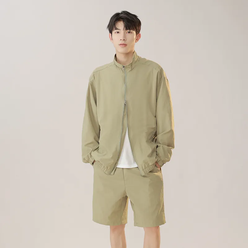 GOOSELIAR Coat, Shorts, Pants Three Piece Set Unisex-62