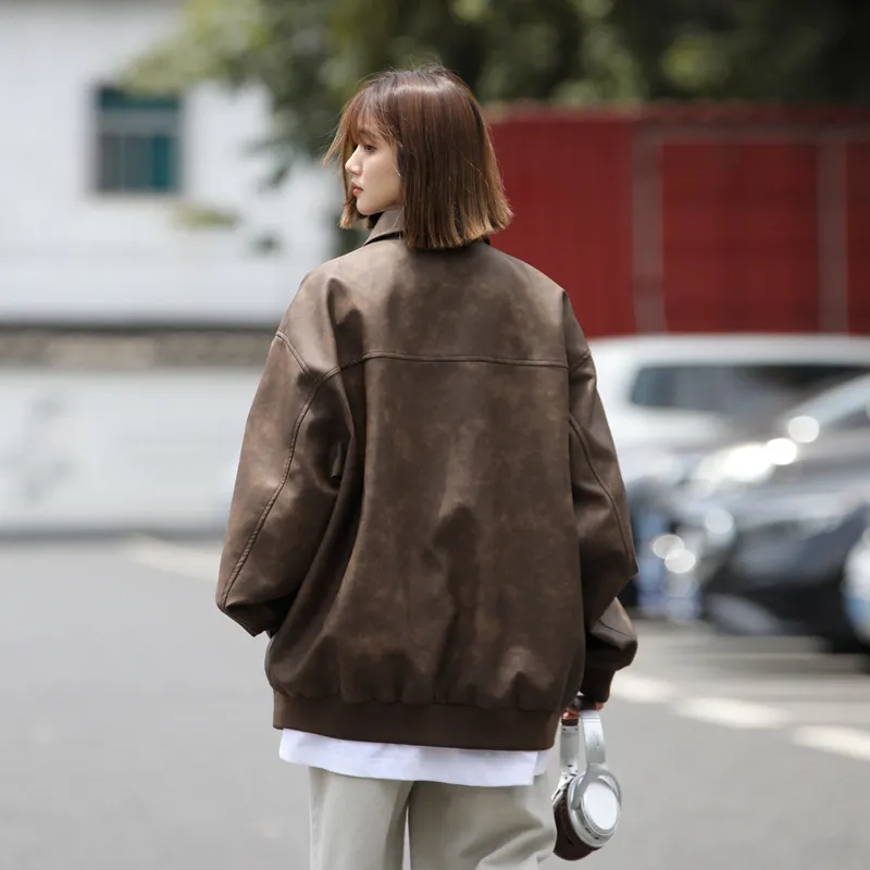 GOOSELIAR Leather Jacket Unisex-28