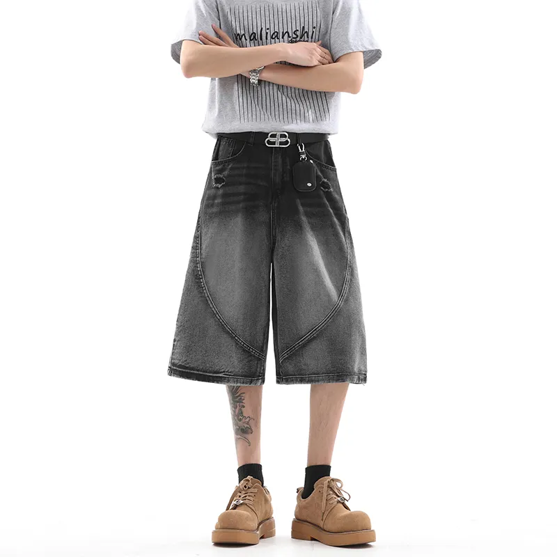 GOOSELIAR Denim Shorts Unisex-8