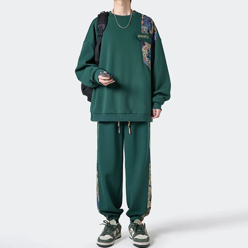 GOOSELIAR Sweatshirt Set Unisex-14