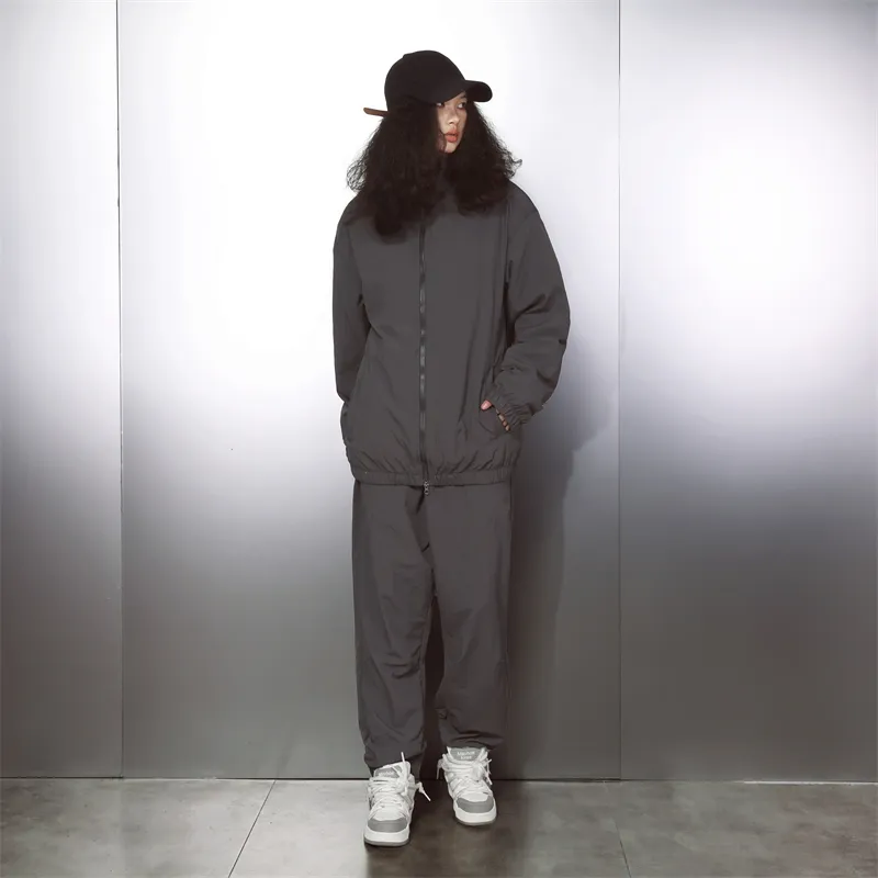 GOOSELIAR Coat, Shorts, Pants Three Piece Set Unisex-3