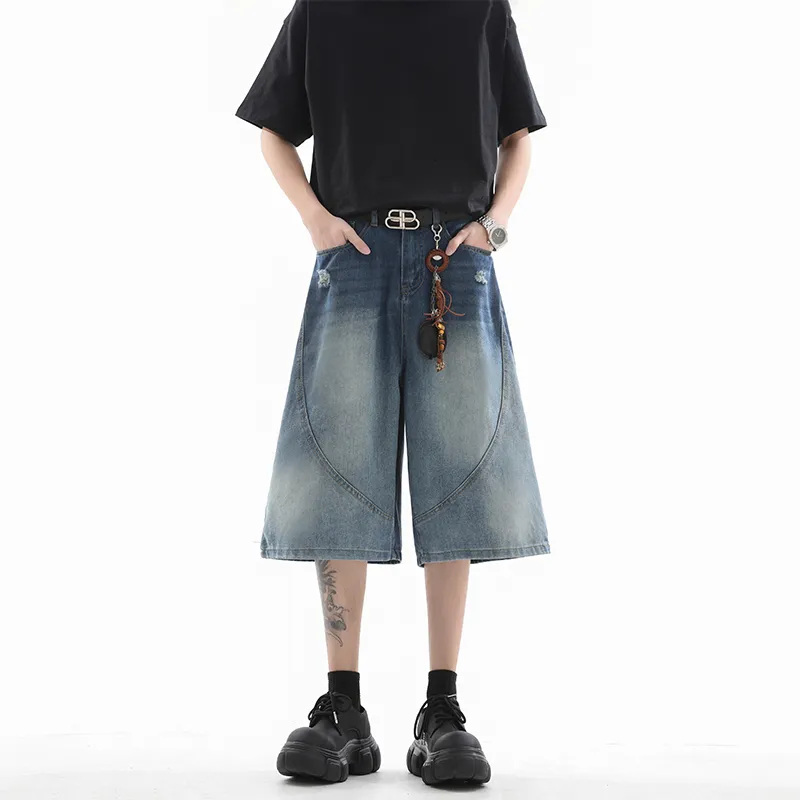 GOOSELIAR Denim Shorts Unisex-2