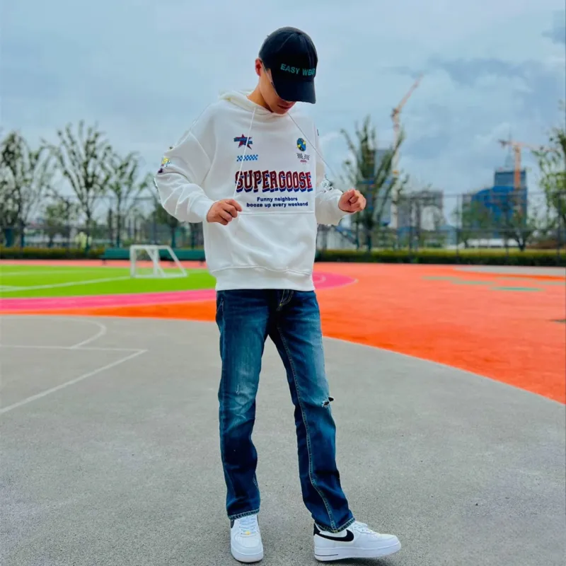 GOOSELIAR Sweatshirts Unisex-3
