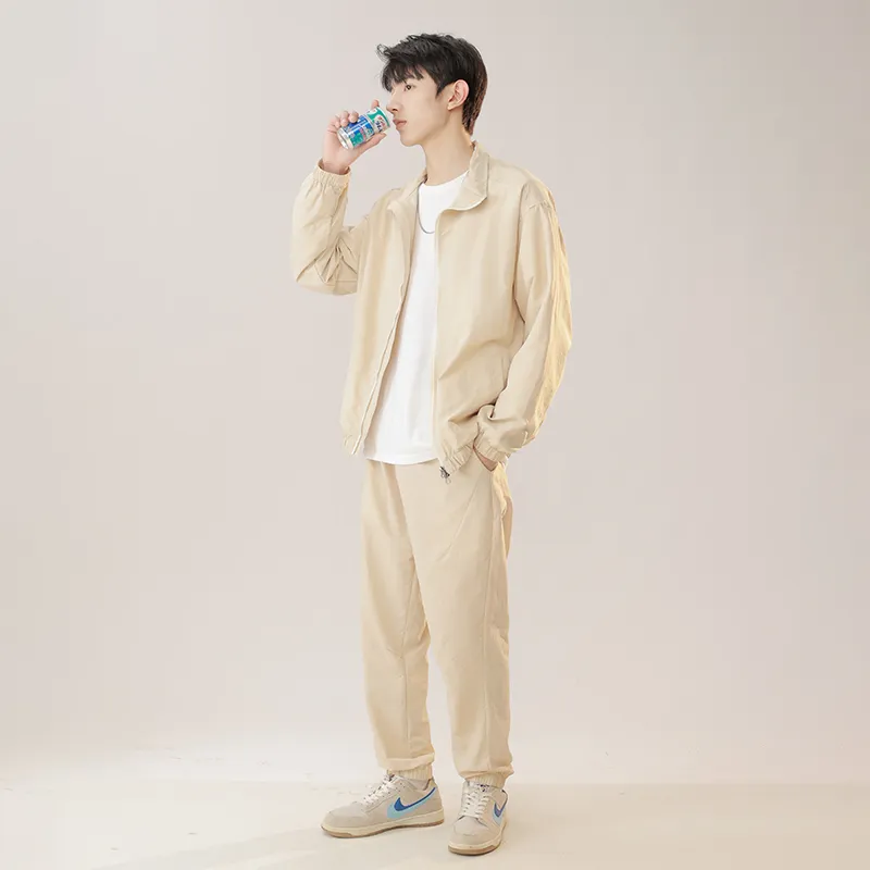 GOOSELIAR Coat, Shorts, Pants Three Piece Set Unisex-114