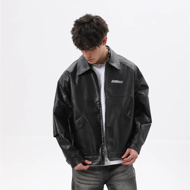 GOOSELIAR Leather Jackets Coats Unisex-8