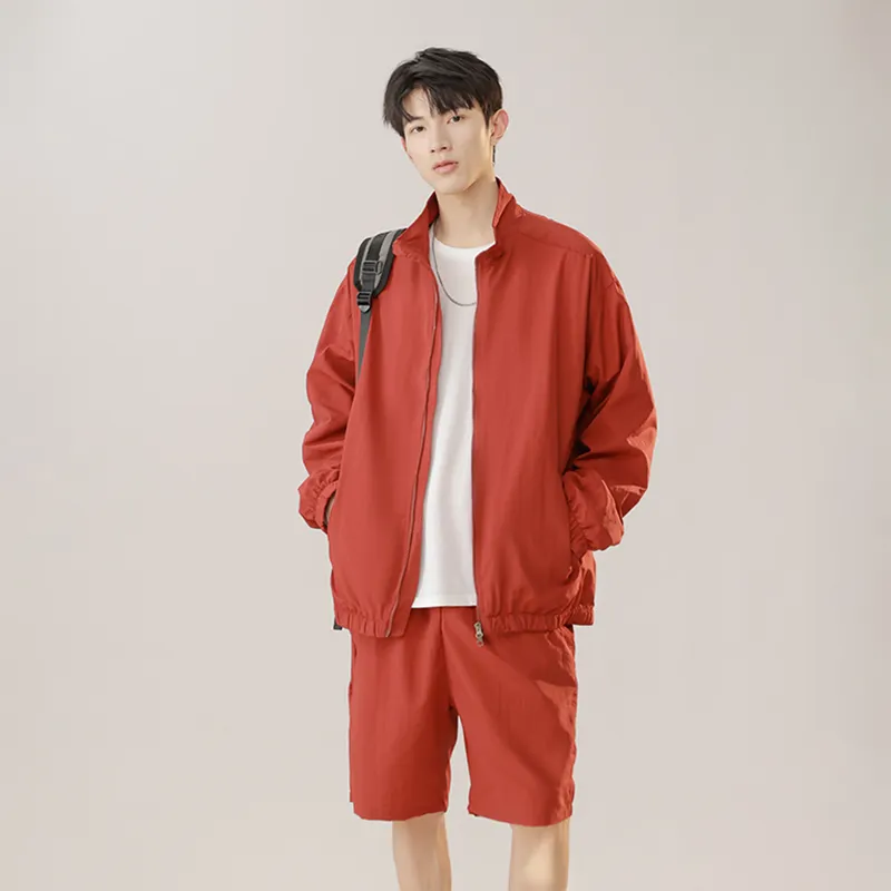 GOOSELIAR Coat, Shorts, Pants Three Piece Set Unisex-68