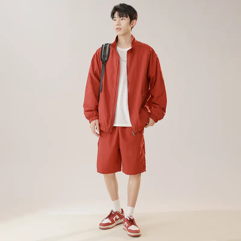 GOOSELIAR Coat, Shorts, Pants Three Piece Set Unisex-67
