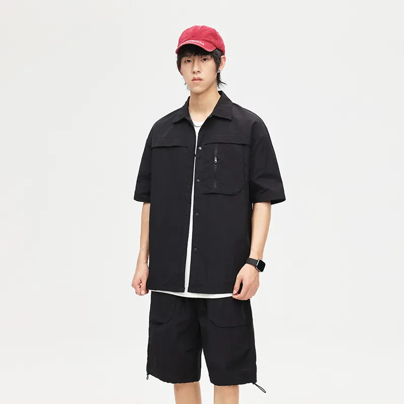 GOOSELIAR Shirt Shorts Set Two-Piece Set Unisex-5