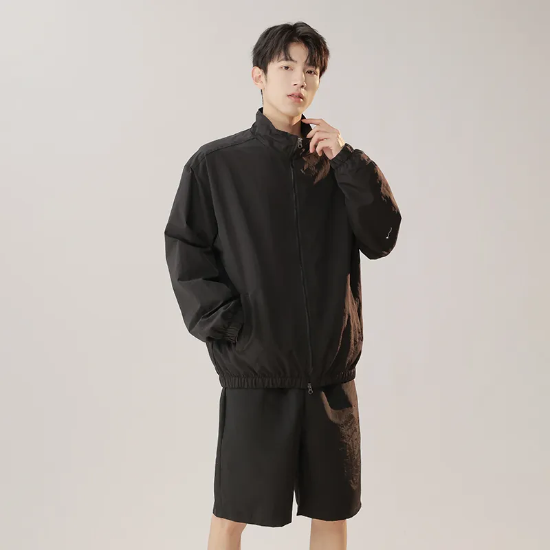 GOOSELIAR Coat, Shorts, Pants Three Piece Set Unisex-12